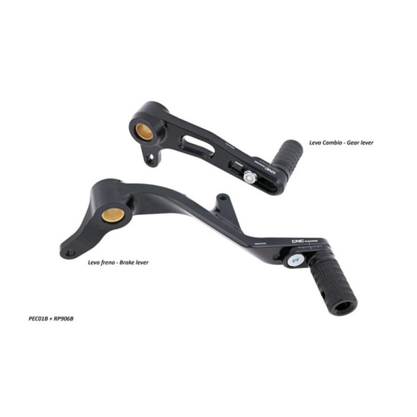 CNC Racing Cnc racing gear/rear brake levers kit slide for ducati